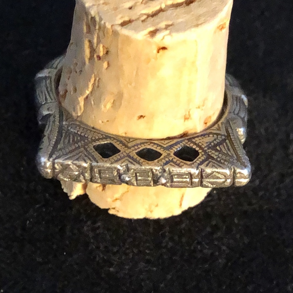 Custom Antiqued Silver/925 Bonita Ring NWT